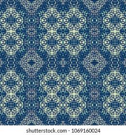 Endless color engraving pattern. Texture for certificate or diploma, currency and money design. Single-leaf woodcut, xylography, printmaking. Vector Illustration