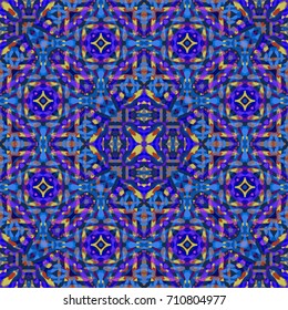 Endless color engraving pattern. Texture for certificate or diploma, currency and money design. Single-leaf woodcut, xylography, printmaking. Vector Illustration