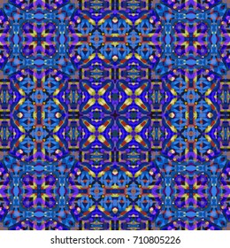 Endless color engraving pattern. Texture for certificate or diploma, currency and money design. Single-leaf woodcut, xylography, printmaking. Vector Illustration