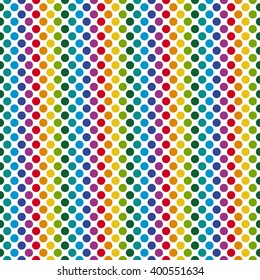 Endless colorful background points
