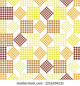 Endless colorful background. Print for fabric, clothes, wallpaper. Modern geometric artwork.