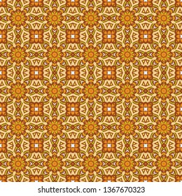 Endless colorful pattern for wallpapers, design and backgrounds, vector seamless pattern.