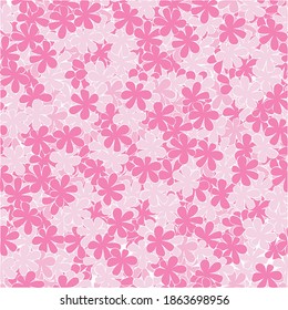 endless delicate pattern spring flowers apple cherry blossom.