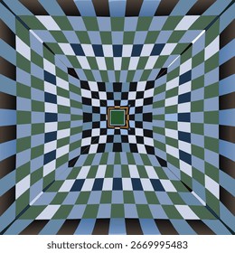 Design de vetor de padrão infinito de borda infinita