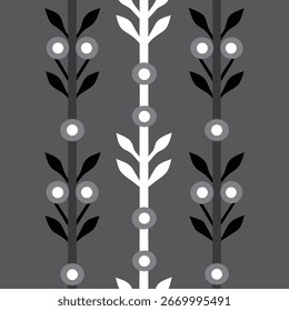 Design de vetor de padrão infinito de borda infinita