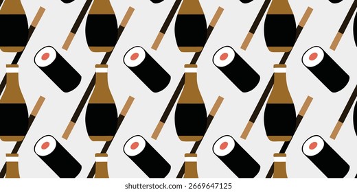 Endless edges infinite loop foot item pattern vector design 