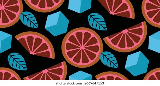 Bordes infinitos Diseño de Vector de patrón de artículo de pie de bucle infinito 