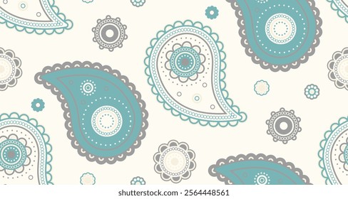 Endless flat at paisley royalty. Drawing sketching of canvas surface. Retro contrast a linen old-fashioned. Complexity motif with fantasy bohemian.