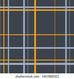 Endless gray Scottish abstract traditional cell pattern. Seamless tartan square ornament for plaid, flannel, kilt, wallpaper, fabric textile material, fashion clothes, apparel, wrapping paper design