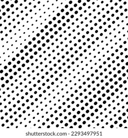 Endless halftone dotes Abstract Background