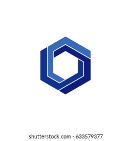 Endless Hexagon Logo Stock Vector (Royalty Free) 633579377 | Shutterstock