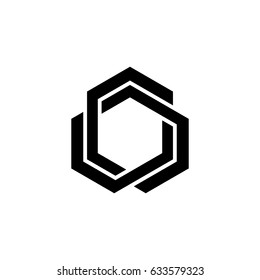 Endless Hexagon Logo Concept