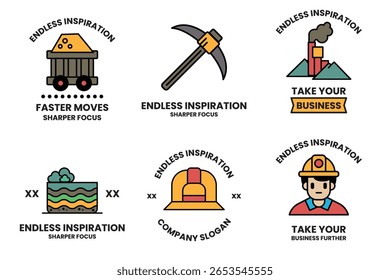 Endless inspiration is the idea behind these six images. They all have a similar theme and are meant to inspire creativity and innovation