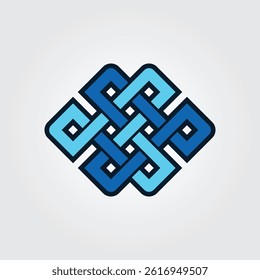 Endless Knot Icon 2 Vector illustration