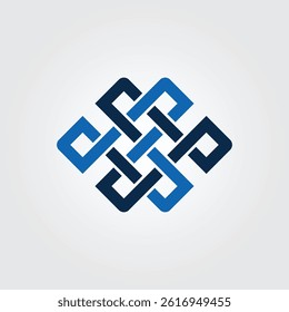 Endless Knot Icon Vector illustration