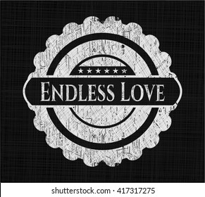 Endless Love chalkboard emblem