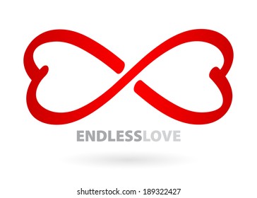 Endless love infinity symbol.