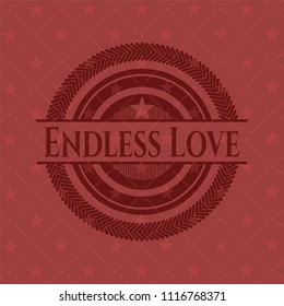Endless Love realistic red emblem