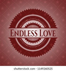 Endless Love realistic red emblem