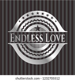 Endless Love silver badge or emblem