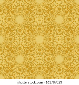 Endless luxury retro underlying grid for packaging printing, paper, wallpaper, tiles and ceremonial textiles and accessories