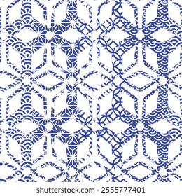 endless motif for textile decor and design. digital picture with watercolour texture. mixed media artwork.