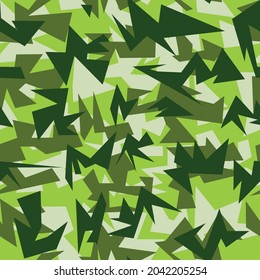 Endless ornament. Seamless shapes. Geometric pattern for clothing.