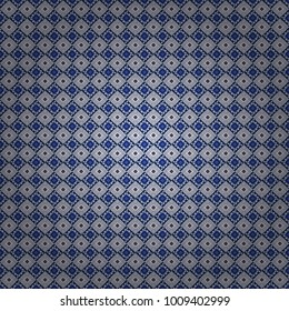 Endless pattern can be used for ceramic tile, linoleum, textile, backgrounds. Vector seamless abstract pattern with diagonal stripes on texture background in retro blue, black and white colors.