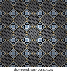 Endless pattern can be used for ceramic tile, linoleum, textile, backgrounds. Vector seamless abstract pattern with diagonal stripes on texture background in retro gray, black and white colors.