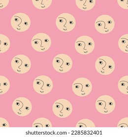 Endless pattern, continuous print. Stylish repeating design
