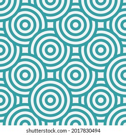 Endless pattern - geometric pattern circle pattern