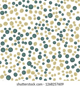 Endless pattern in Polka-Dot. This pattern can be used for for your design, textile,  pattern fills, posters, cards, web page background etc. Pattern under the mask. Vector.
