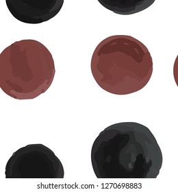 Endless pattern in Polka-Dot. This pattern can be used for for your design, textile,  pattern fills, posters, cards, web page background etc. Pattern under the mask. Vector.