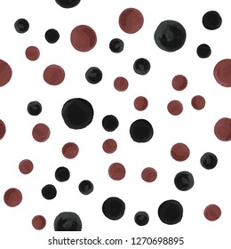 Endless pattern in Polka-Dot. This pattern can be used for for your design, textile,  pattern fills, posters, cards, web page background etc. Pattern under the mask. Vector.