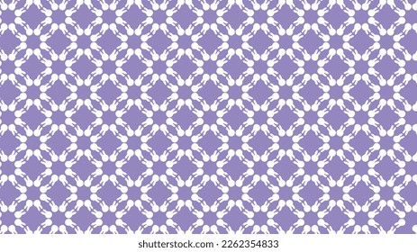 Endless pattern of rabbit in violet , vector