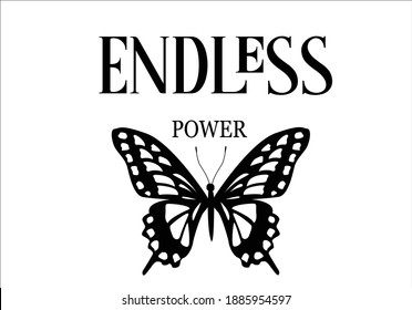 endless power butterfly stationery,note book,diary,social media ,pink ,fashion ,accesories,etc,sticker,positive quote,inspirational,motivation ,water color brush 