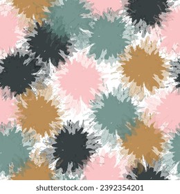Endless rapport for packaging, textiles, decoupage, wall-art Hand drawn cartoon style pattern.