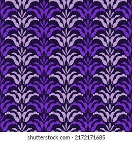 Endless repeating pattern of geometry flowers.