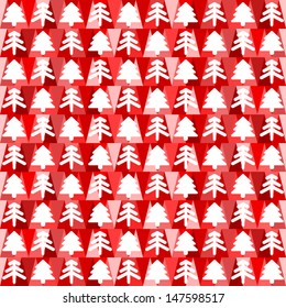 Endless Seamless Christmas Xmas Vector Background Texture