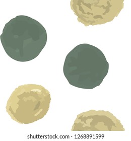 Endless Seamless pattern in Polka-Dot. Vector.