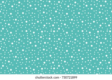 Endless Snowflake Christmas Pattern.
