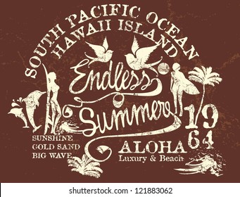 endless summer retro style