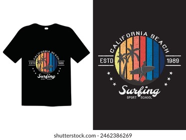  Endless summer t-shirt design. Colorful and fashionable summer t-shirt design for men and women. Custom t-shirt design.