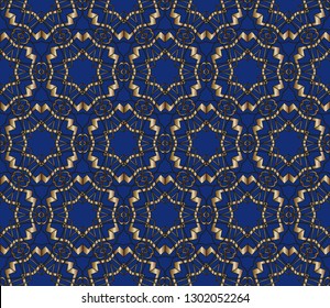 The endless texture. Abstract geometric illustration. Pattern for website, corporate style, party invitation, seamless pattern with golden, , silver elements. golden,  pattern. Vector illustration 