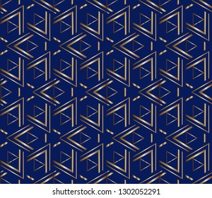 The endless texture. Abstract geometric illustration. Pattern for website, corporate style, party invitation, seamless pattern with golden, , silver elements. golden,  pattern. Vector illustration 