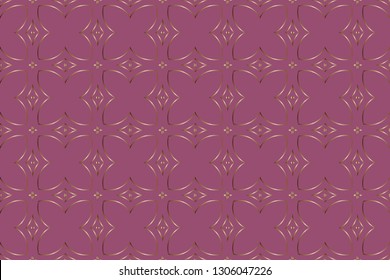 The endless texture. Abstract geometric illustration. Pattern for website, corporate style, party invitation, seamless pattern with golden, , silver elements. golden,  pattern. Vector 