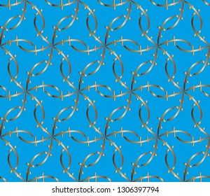 The endless texture. Abstract geometric illustration. Pattern for website, corporate style, party invitation, seamless pattern with golden, , silver elements. golden, silver pattern. Vector illustrati