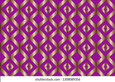 The endless texture. Abstract geometric illustration. Pattern for website, corporate style, party invitation, seamless pattern with golden, elements. golden, pattern. Vector illustration.    