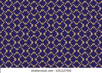 The endless texture. Abstract geometric illustration. Pattern for website, corporate style, party invitation, seamless pattern with golden, , silver elements. golden, silver pattern. Vector illustrati