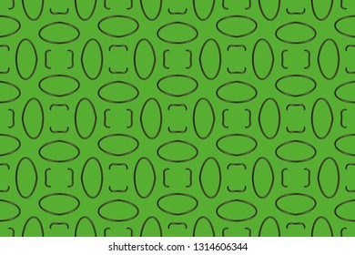 The endless texture. Abstract geometric illustration. Pattern for website, corporate style, party invitation, seamless pattern with golden, , silver elements. golden pattern. Vector illustration     